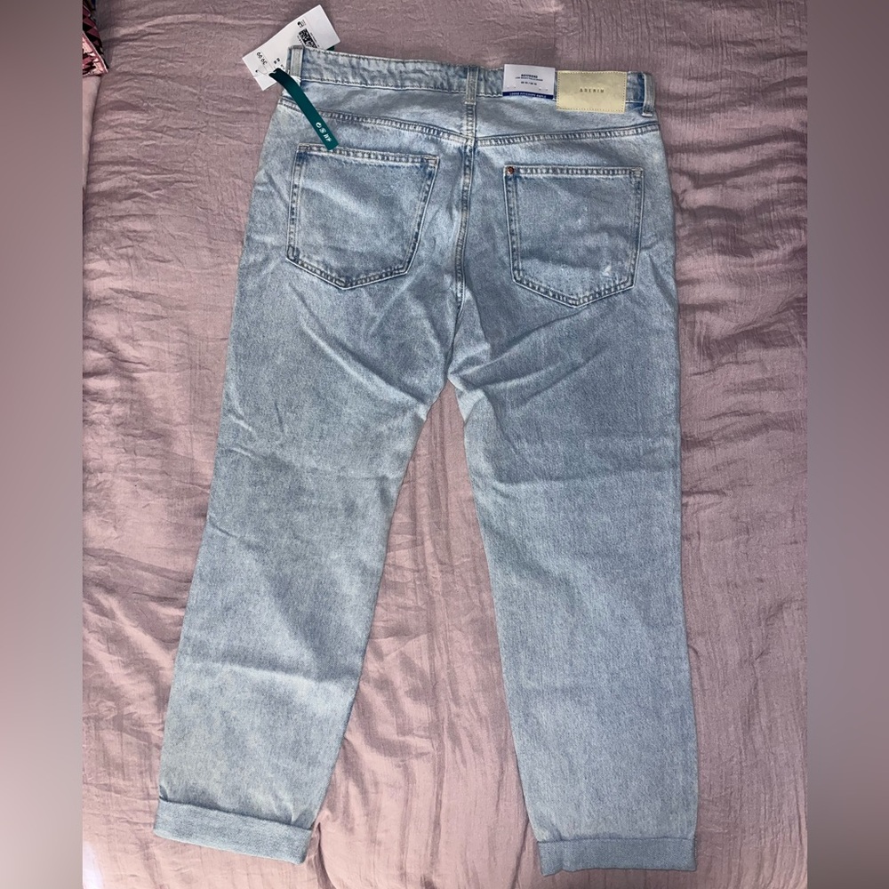 Light Blue Distressed Jeans - Picture 2 of 3
